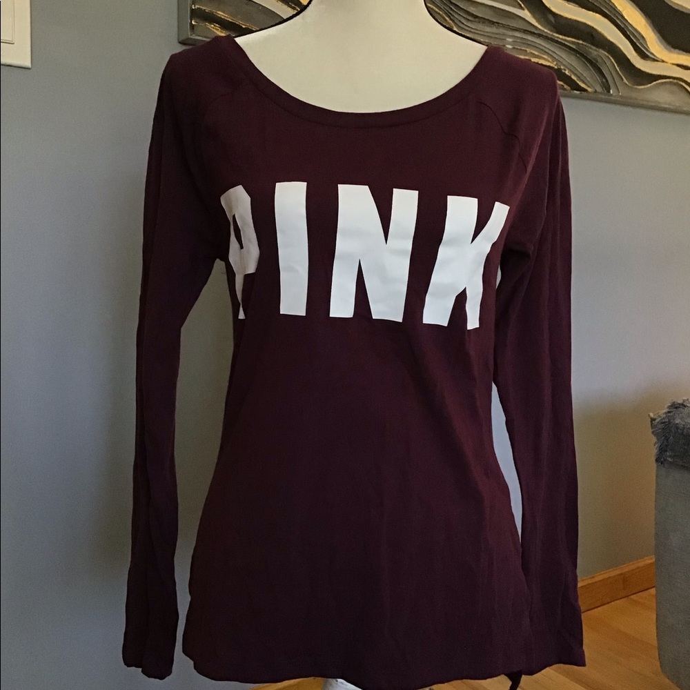 New PINK long sleeve shirt size XS